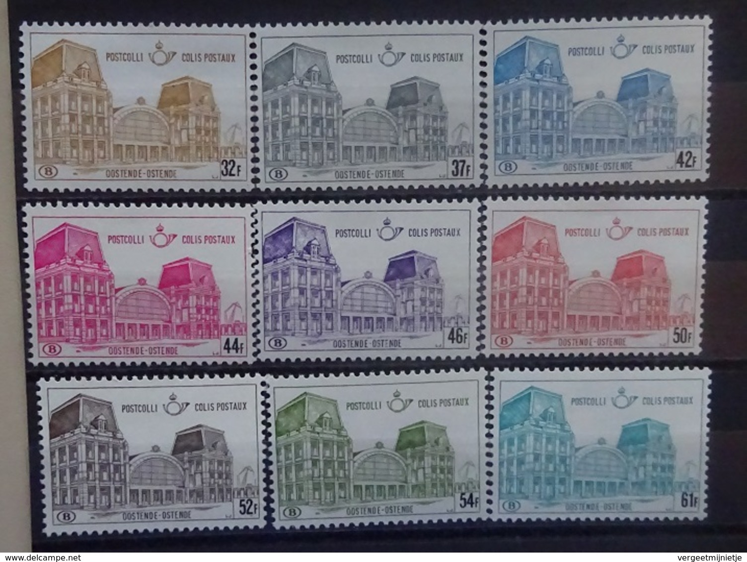 BELGIE   Spoorweg 1971    TR 407 - 415     Postfris **   CW 46,00 - Altri & Non Classificati