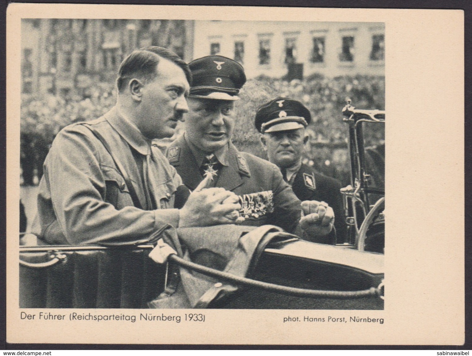 AK Propaganda / Der Führer / Reichsparteitag Nürnberg 1933 - Weltkrieg 1939-45