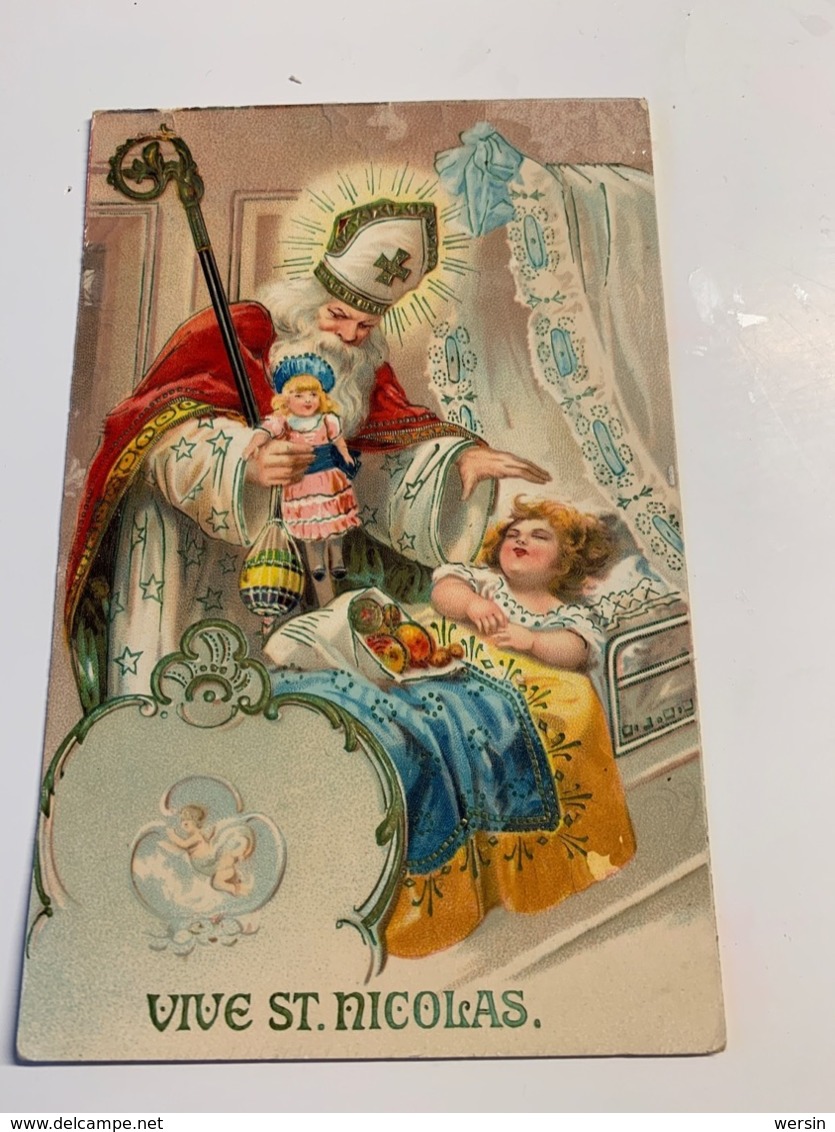 Carte Postale Vive St Nicolas - Sinterklaas