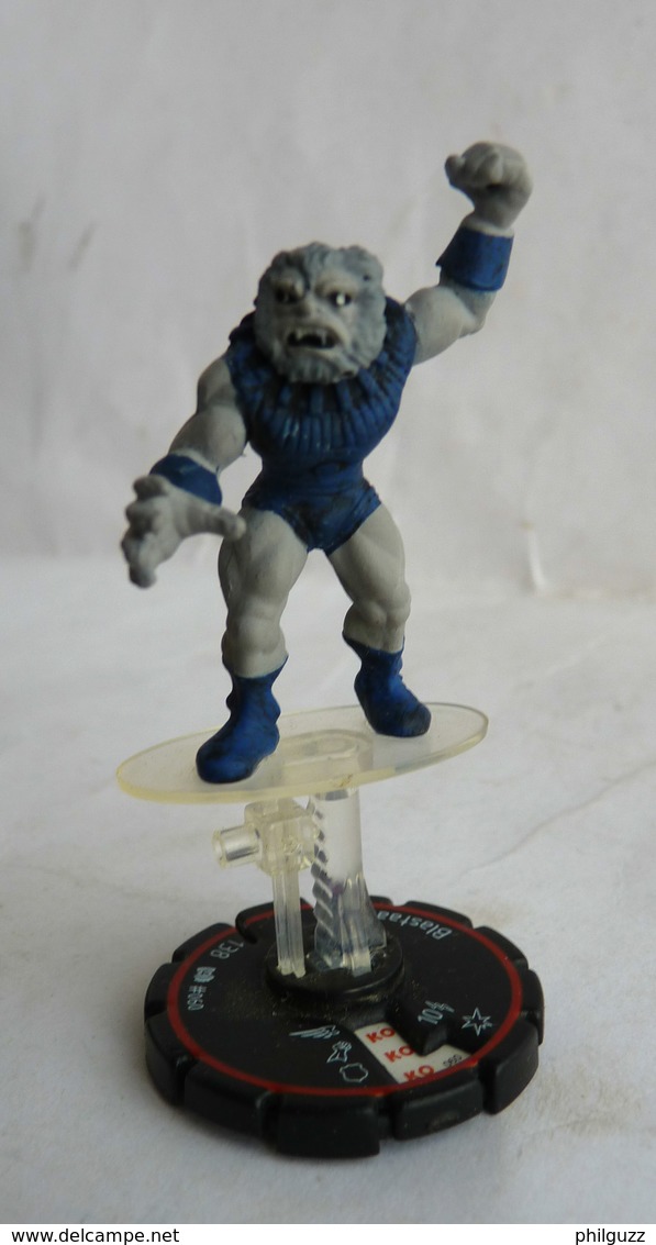 FIGURINE HEROCLIX MARVEL CLOBBERIN TIME BLASTAAR Rareté 4 Socle Rouge (1) - Marvel Heroes