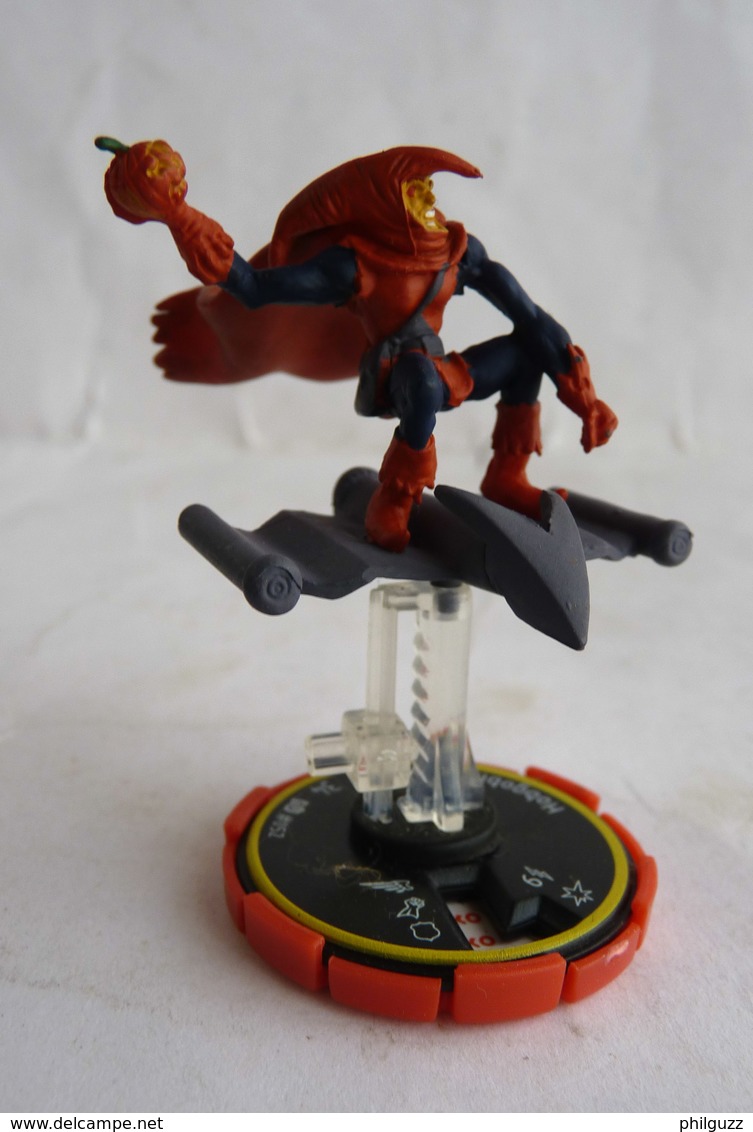 FIGURINE HEROCLIX MARVEL HOBGOBLIN Rareté 2 Socle Jaune - Marvel Heroes