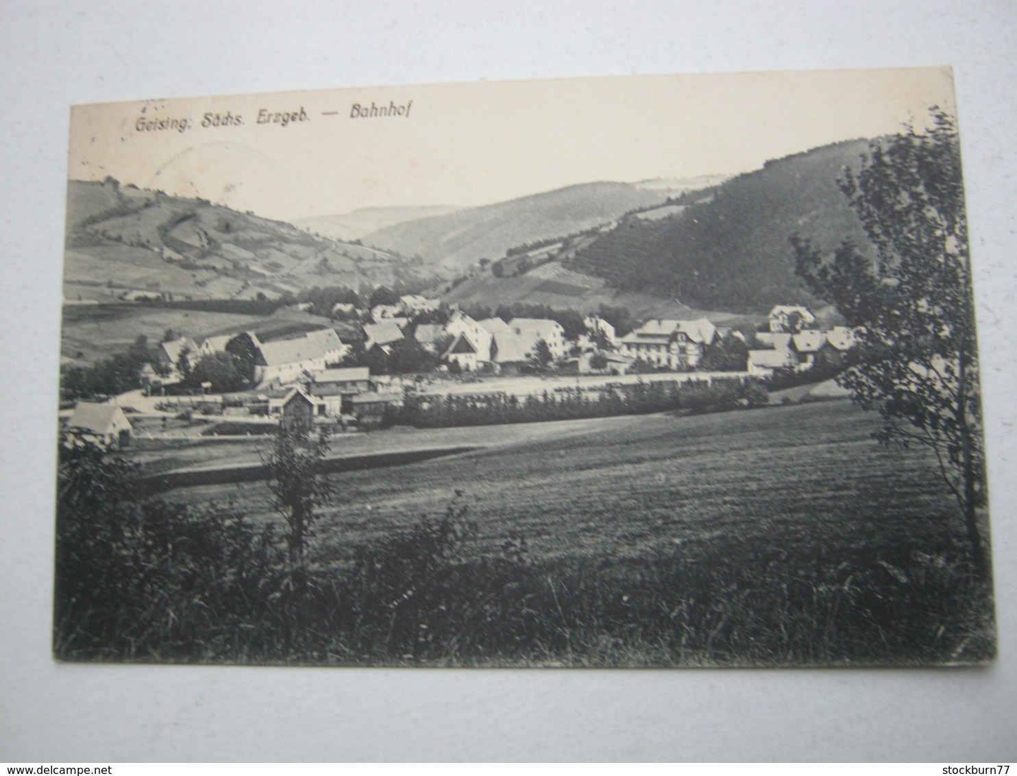 GEISING ,     Seltene Karte Um 1913 - Geising
