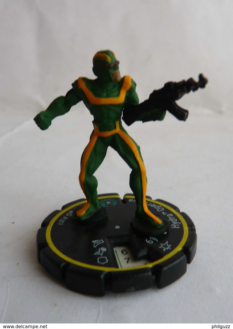 FIGURINE HEROCLIX MARVEL HYDRA OPERATIVE Rareté 2 Socle Jaune - Marvel Heroes