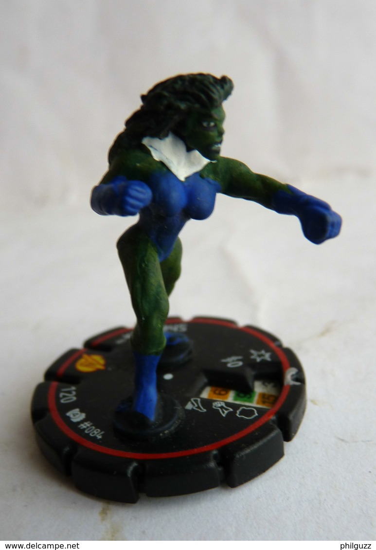 FIGURINE HEROCLIX MARVEL MISS HULK Rareté 4 Socle Rouge - Marvel Heroes