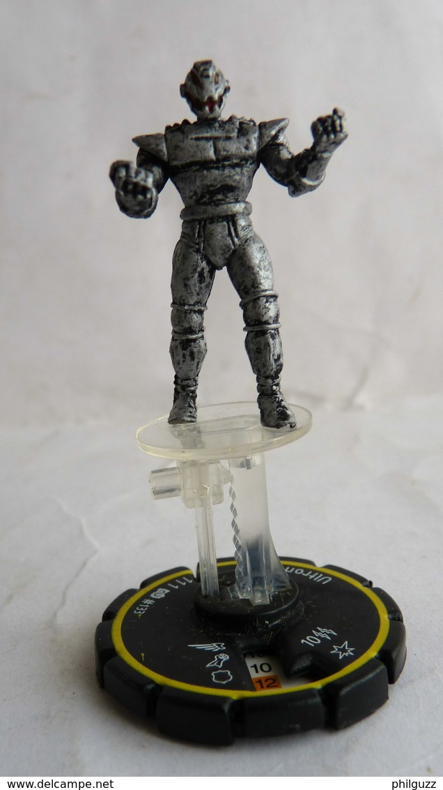 FIGURINE HEROCLIX MARVEL ULTRON Rareté 2  Socle Jaune - Gli Eroi Della Marvel