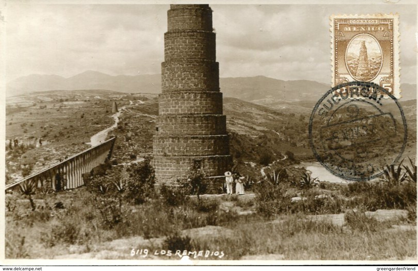 51152 Mexico, Maximum  6.11.1937,acueducto De Los Remedios,aqueduct,Aquädukt,aqueduc,water Storage, - Archaeology