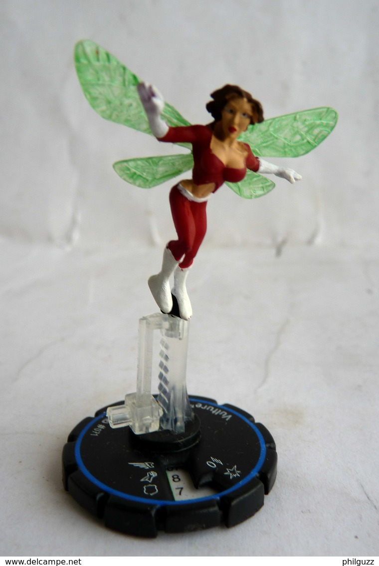 FIGURINE HEROCLIX MARVEL WASP Rareté 3 Socle Bleu - Marvel Heroes