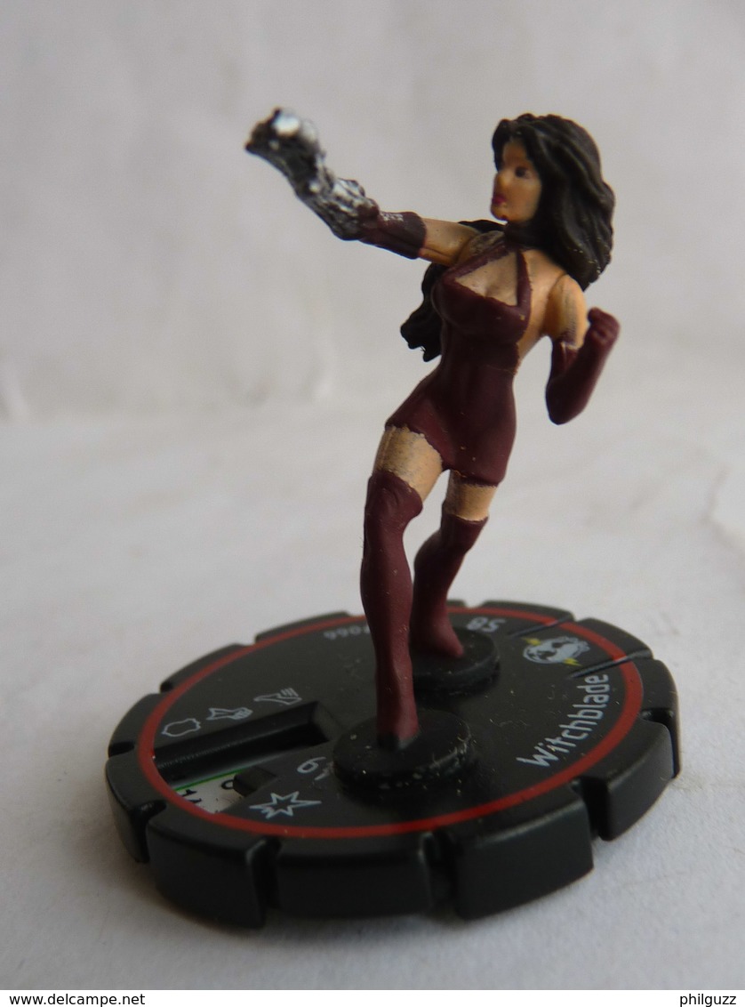 FIGURINE HEROCLIX MARVEL WITCHBLADE Rareté 4 Socle Rouge - Marvel Heroes