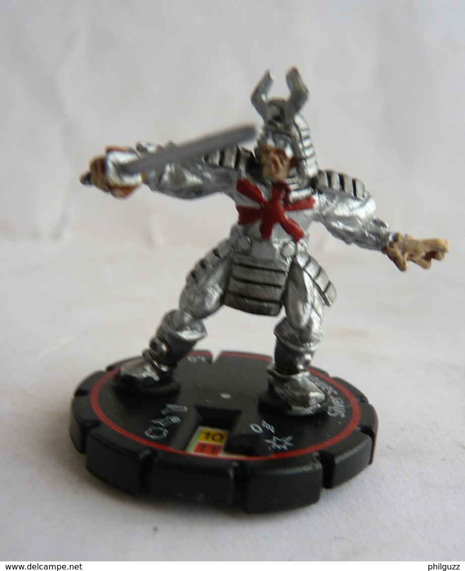 FIGURINE HEROCLIX MARVEL XPLOSION SILVER SAMOURAI Rareté 4 Socle Rouge - Gli Eroi Della Marvel