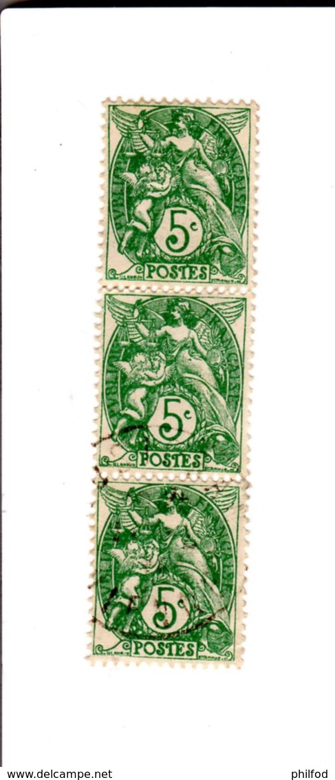 France - Type Blanc 111 1A - Used Stamps