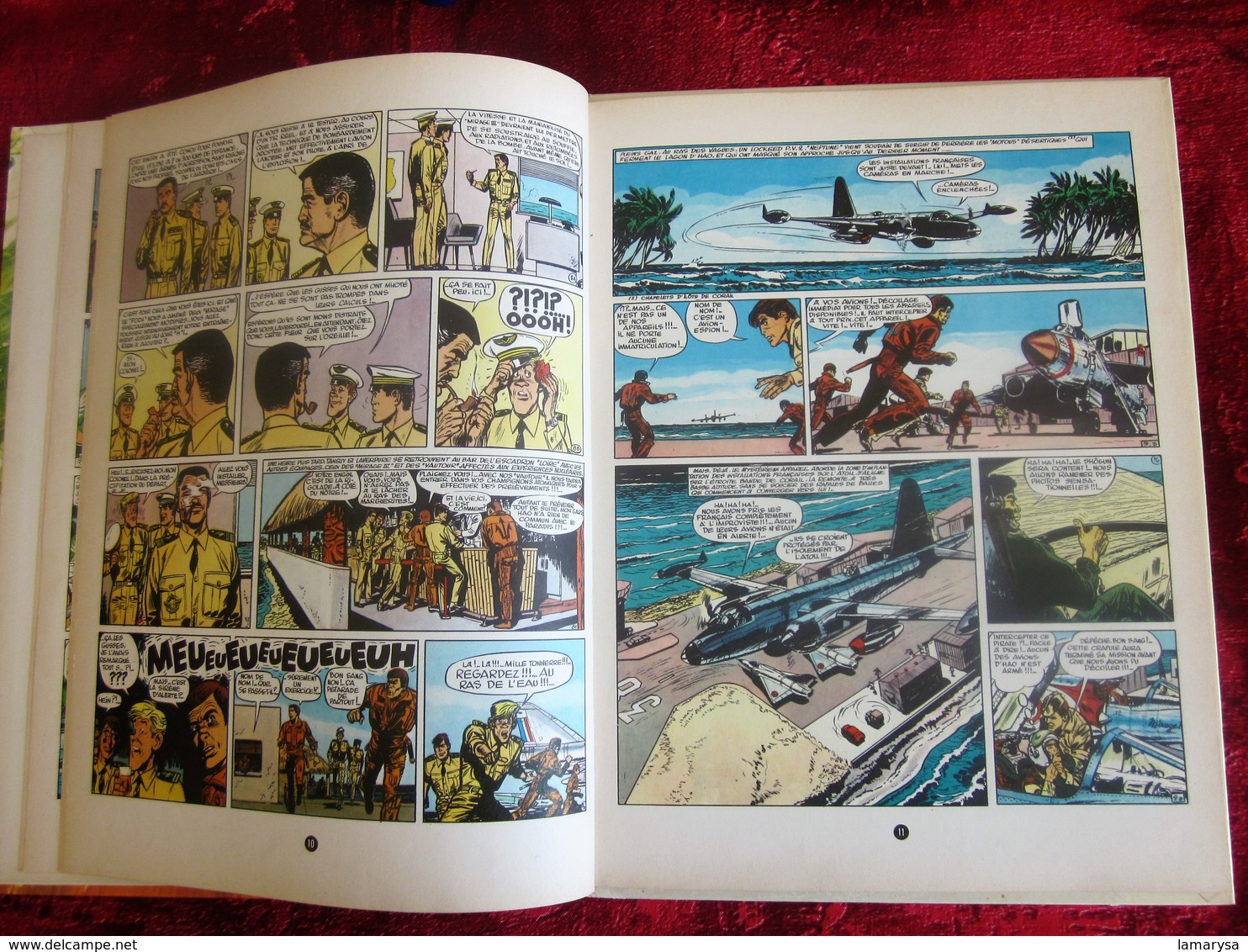 B.D- 1969-LES CHEVALIERS DU SIÈCLE TANGUY & LAVERDURE DESTINATION PACIFIQUE Texte Charlier Dessins Jijé-Dargaud éditeur