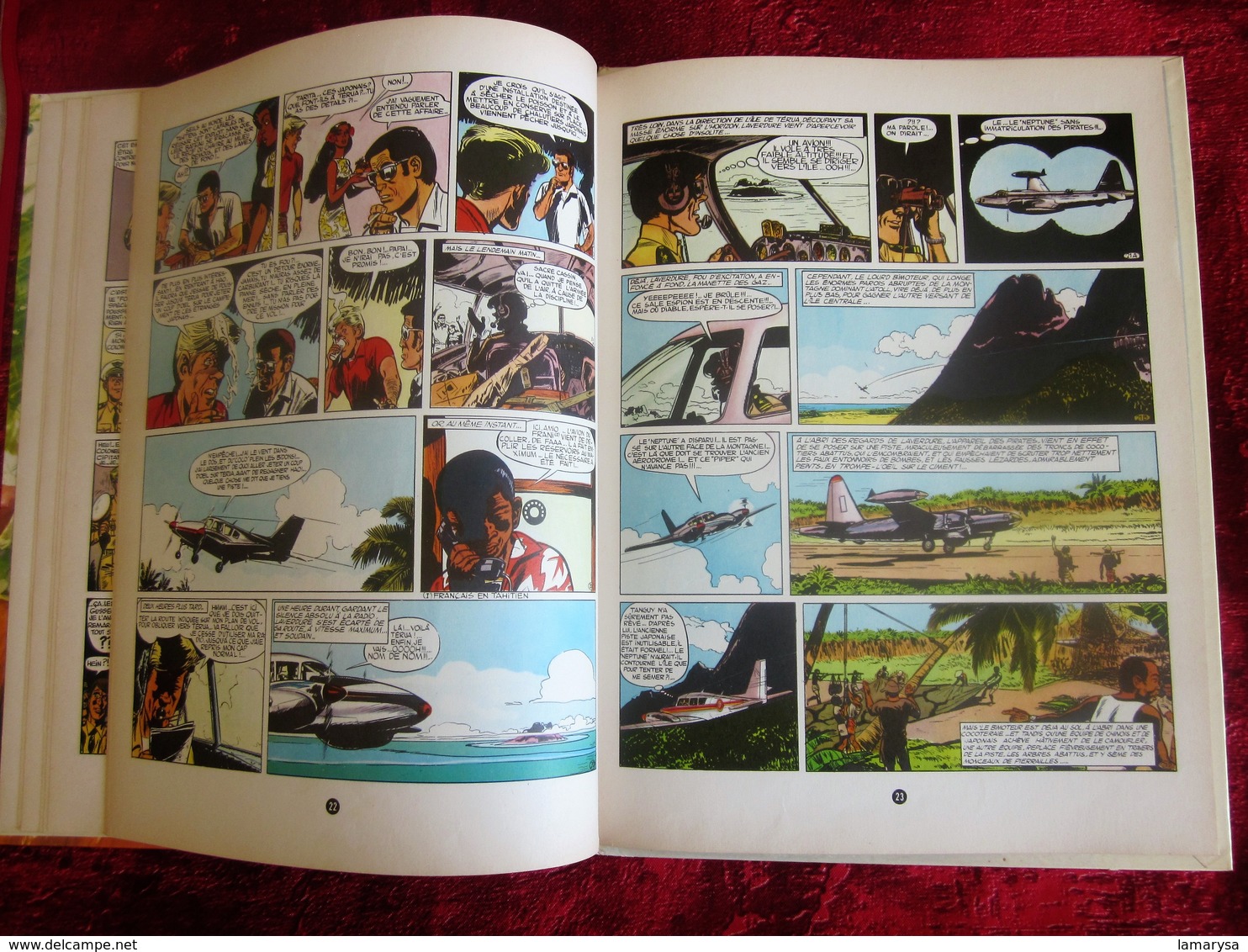 B.D- 1969-LES CHEVALIERS DU SIÈCLE TANGUY & LAVERDURE DESTINATION PACIFIQUE Texte Charlier Dessins Jijé-Dargaud éditeur