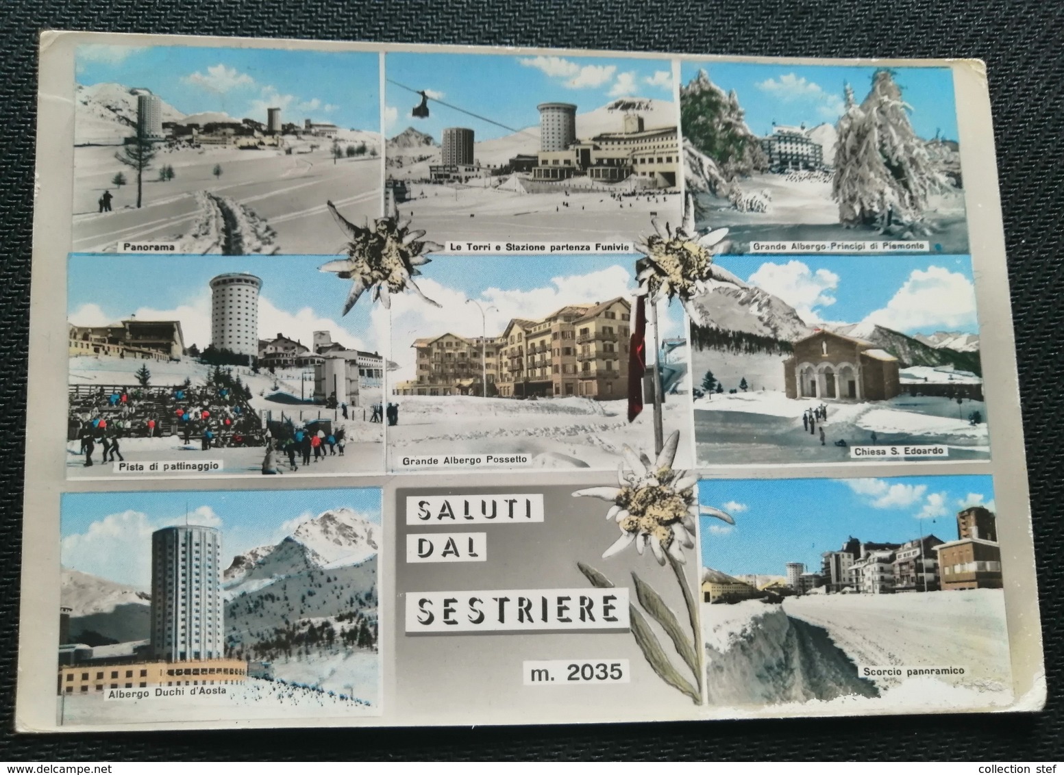 CARTOLINA ANTICA-SALUTI DAL SESTRIERE-VEDUTINE-TORINO-'900 - Altri & Non Classificati