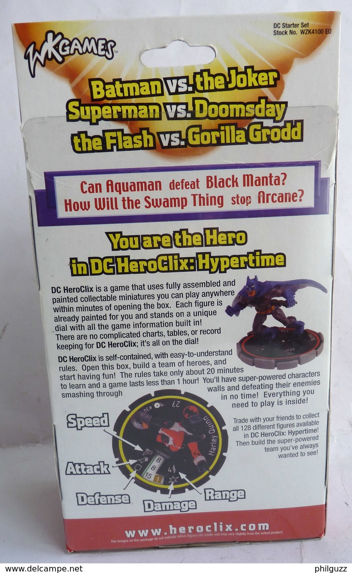 HEROCLIX Boîte Starter Set SANS FIGURINES - Marvel Heroes