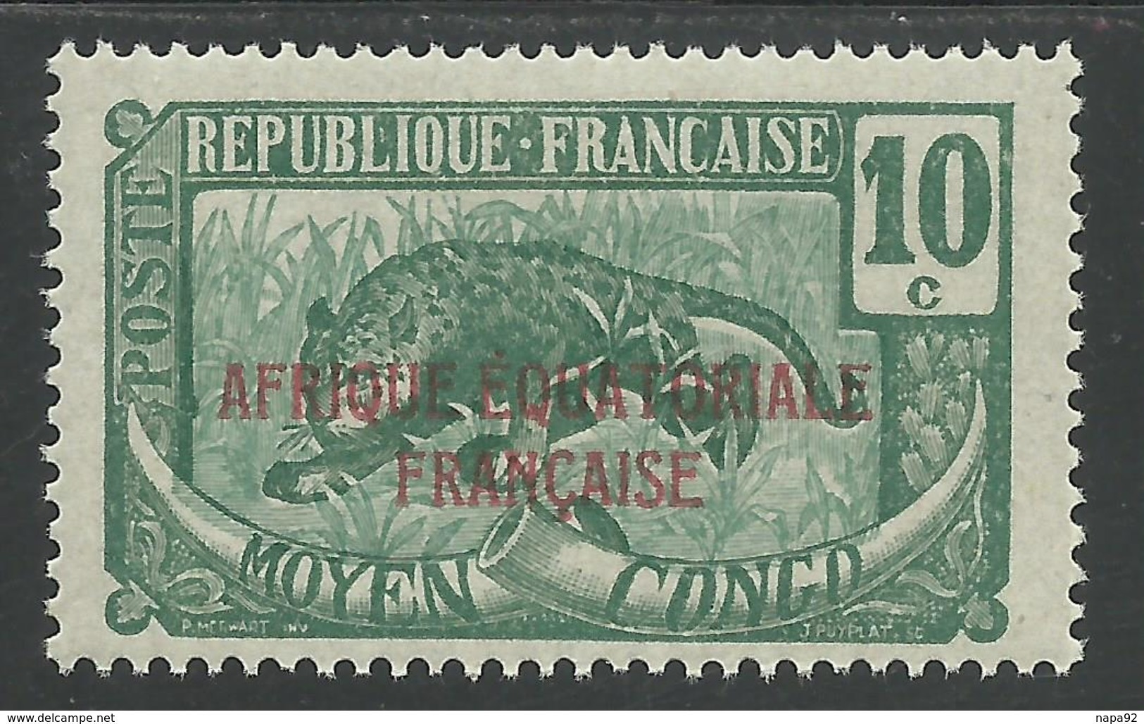 CONGO 1924 - YT 76** - Neufs