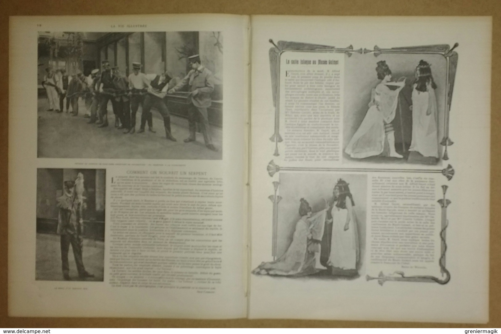 La Vie Illustrée N°215 Du 28/11/1902 La Misère En Irlande/Concours D'enseignes/L'Amérique Hospitalière Ellis Island - Andere & Zonder Classificatie