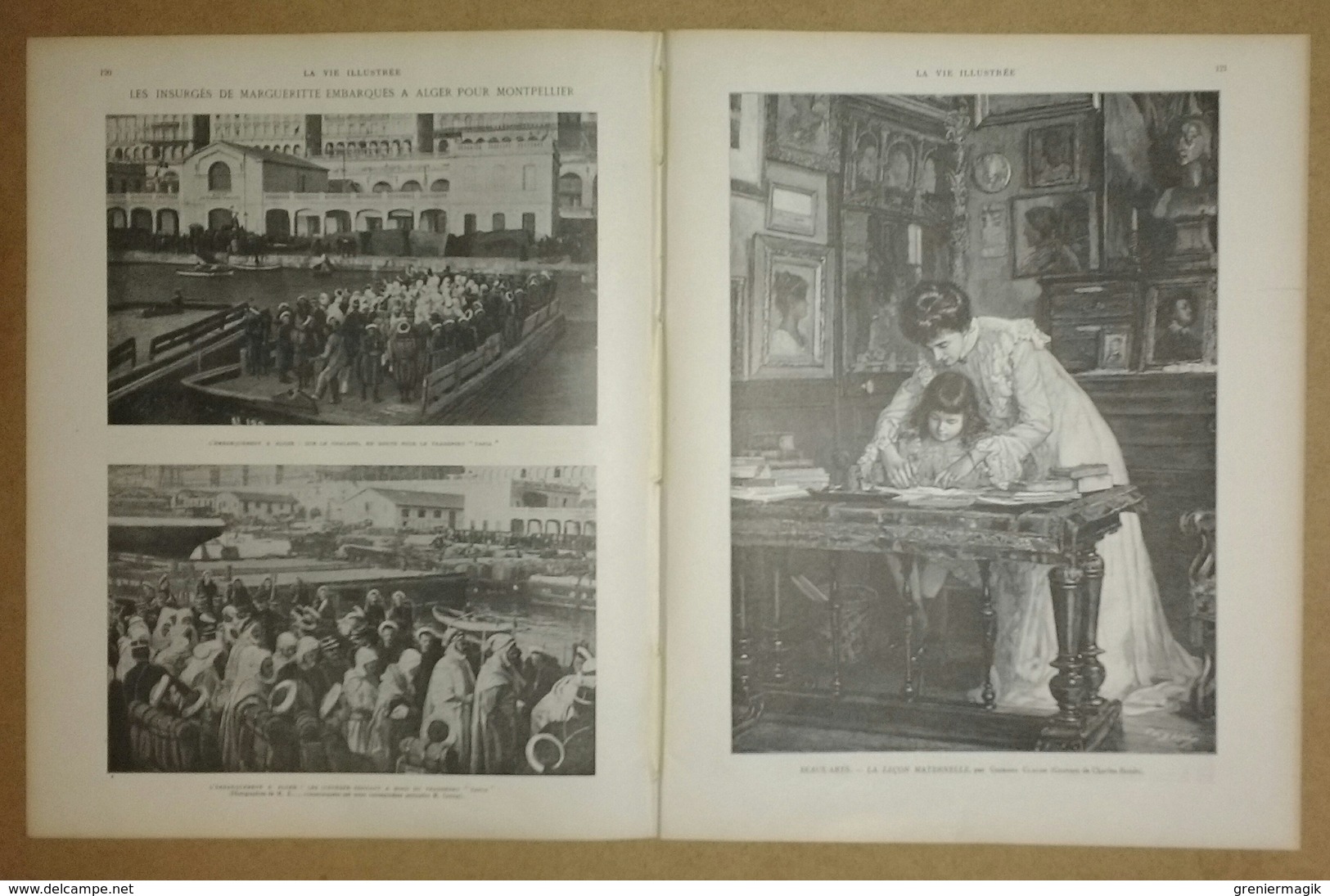 La Vie Illustrée N°215 Du 28/11/1902 La Misère En Irlande/Concours D'enseignes/L'Amérique Hospitalière Ellis Island - Andere & Zonder Classificatie