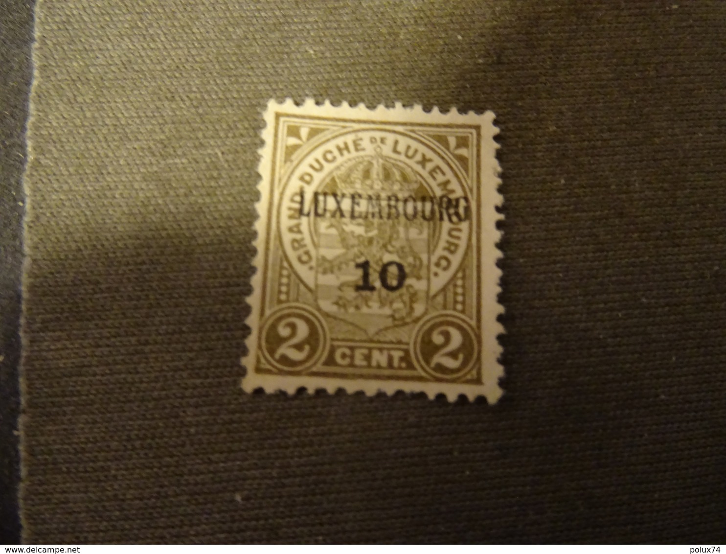LUXEMBOURG  Timbre PREO  1910 -SG - 1907-24 Coat Of Arms