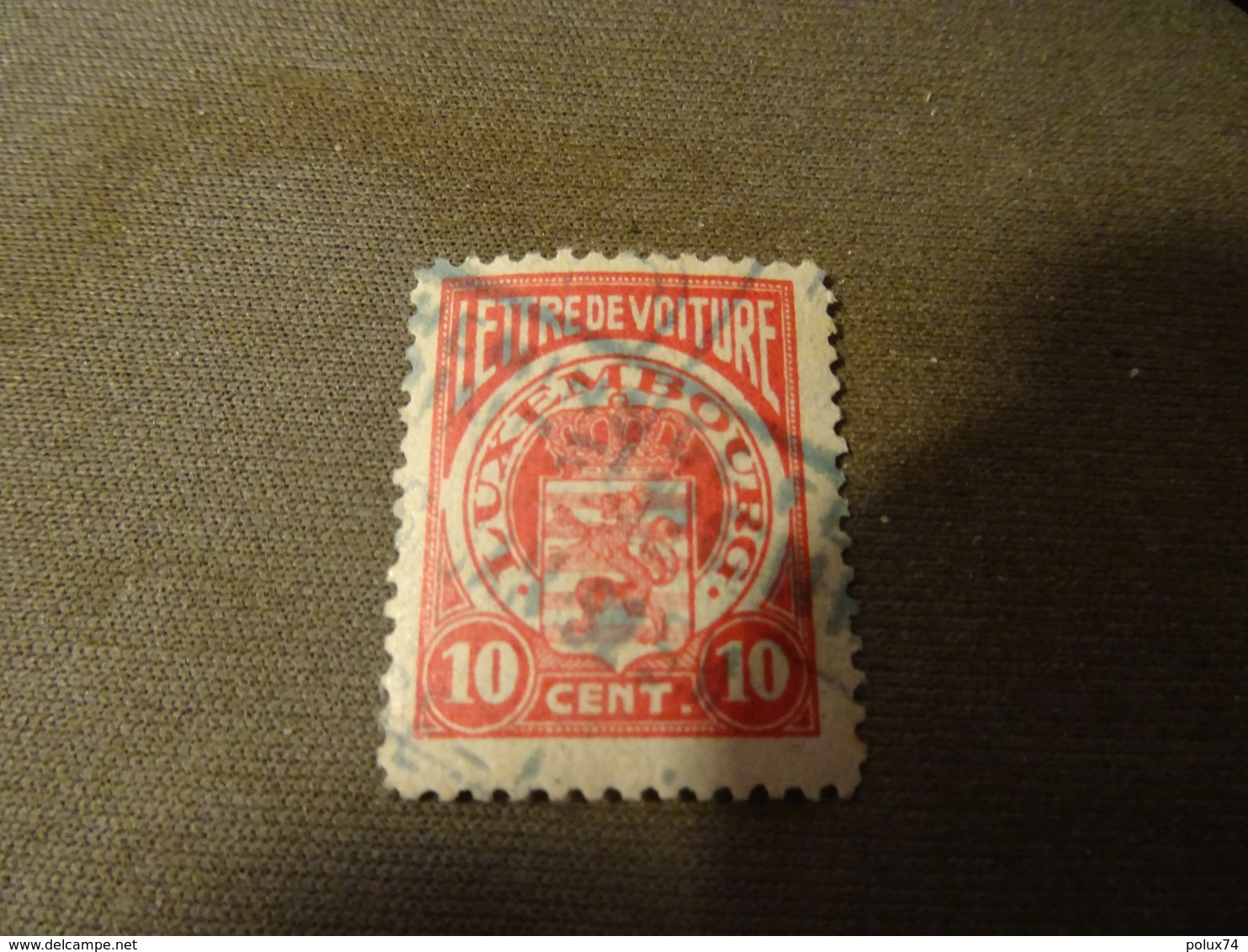 LUXEMBOURG  Timbre  Lettre De Voiture - Revenue Stamps