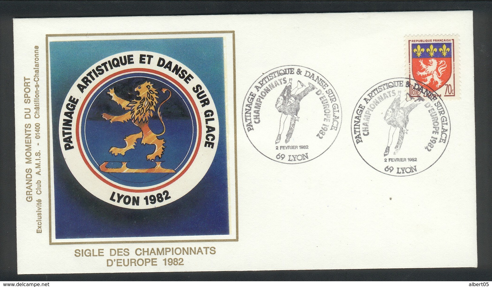 Championnats D'Europe  Lyon 1982 - Patinage Artistique