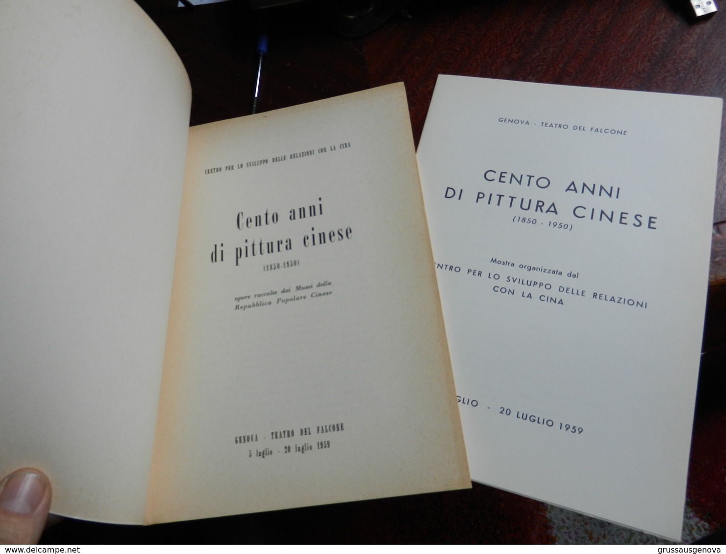 3) CENTO ANNI DI PITTURA CINESE1850 - 1950 GENOVA CENTRO SVILUPPO RELAZIONI CON LA CINA - Arte, Architettura