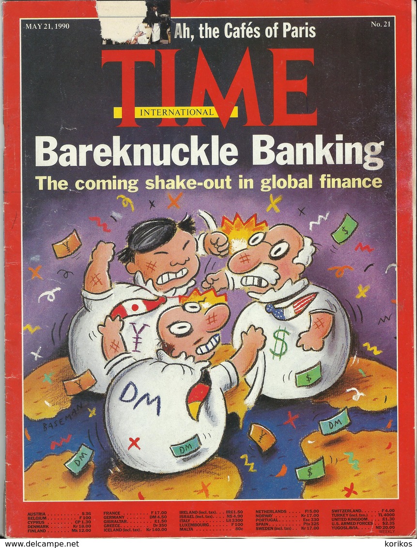 TIME INTERNATIONAL MAGAZINE – 21 MAY 1990 – VOLUME 135 - ISSUE 21 - News/ Current Affairs