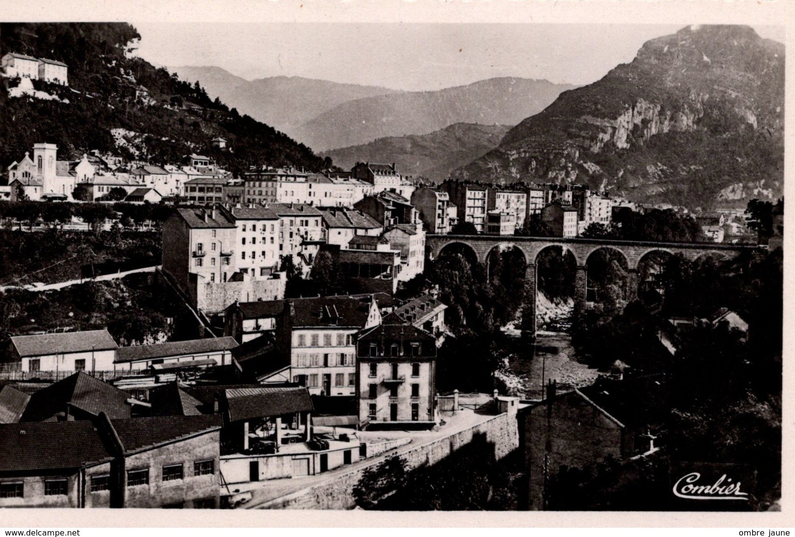 T6 - CPSM - JURA - LOT 6 Cartes photo saint claude - Vue générale des