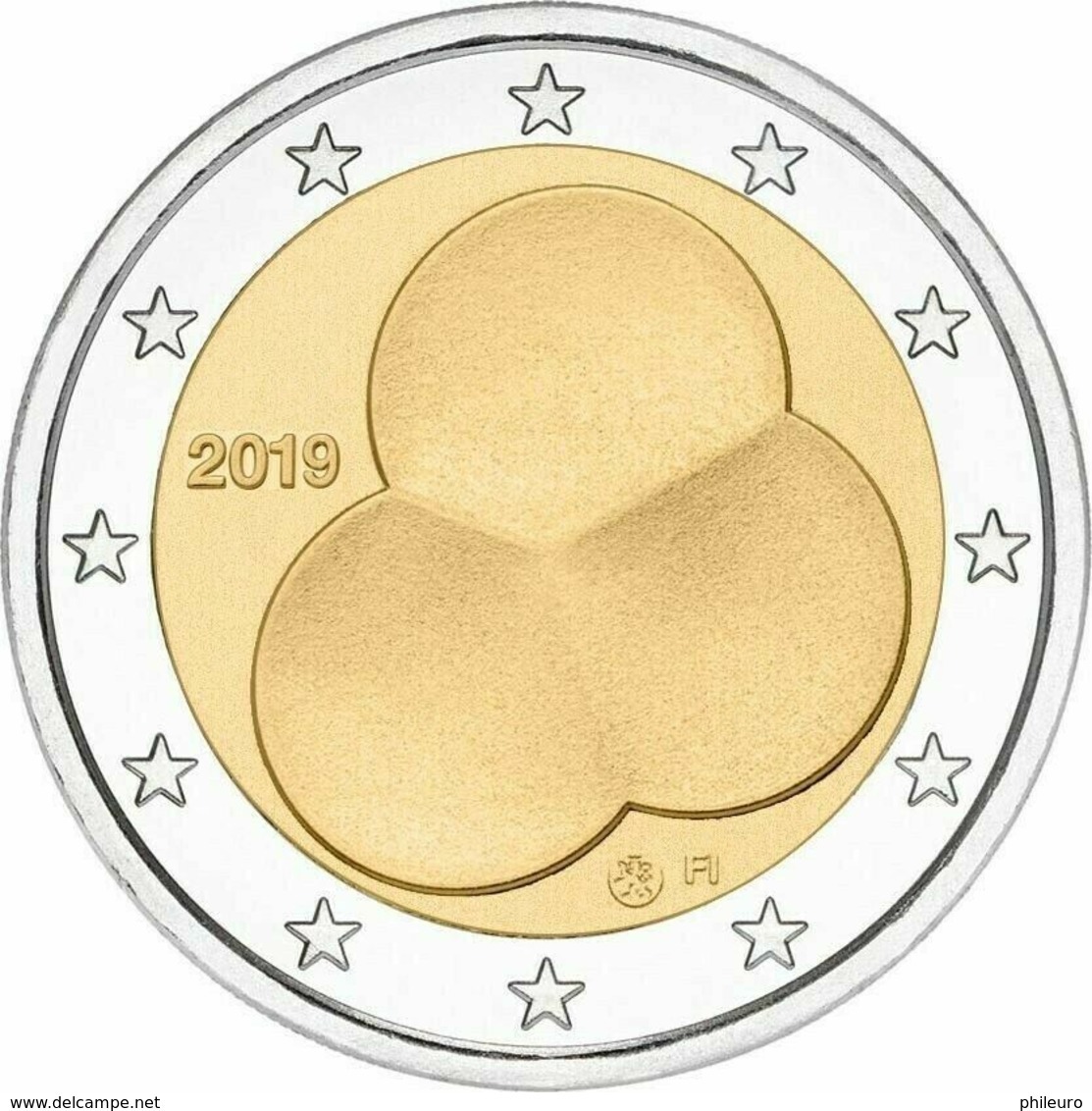 Finlande 2019 : 2 Euro Commémorative '100 Ans De La Constitution' (UNC - Issue De Rouleau) - Disponible En France - Finlande