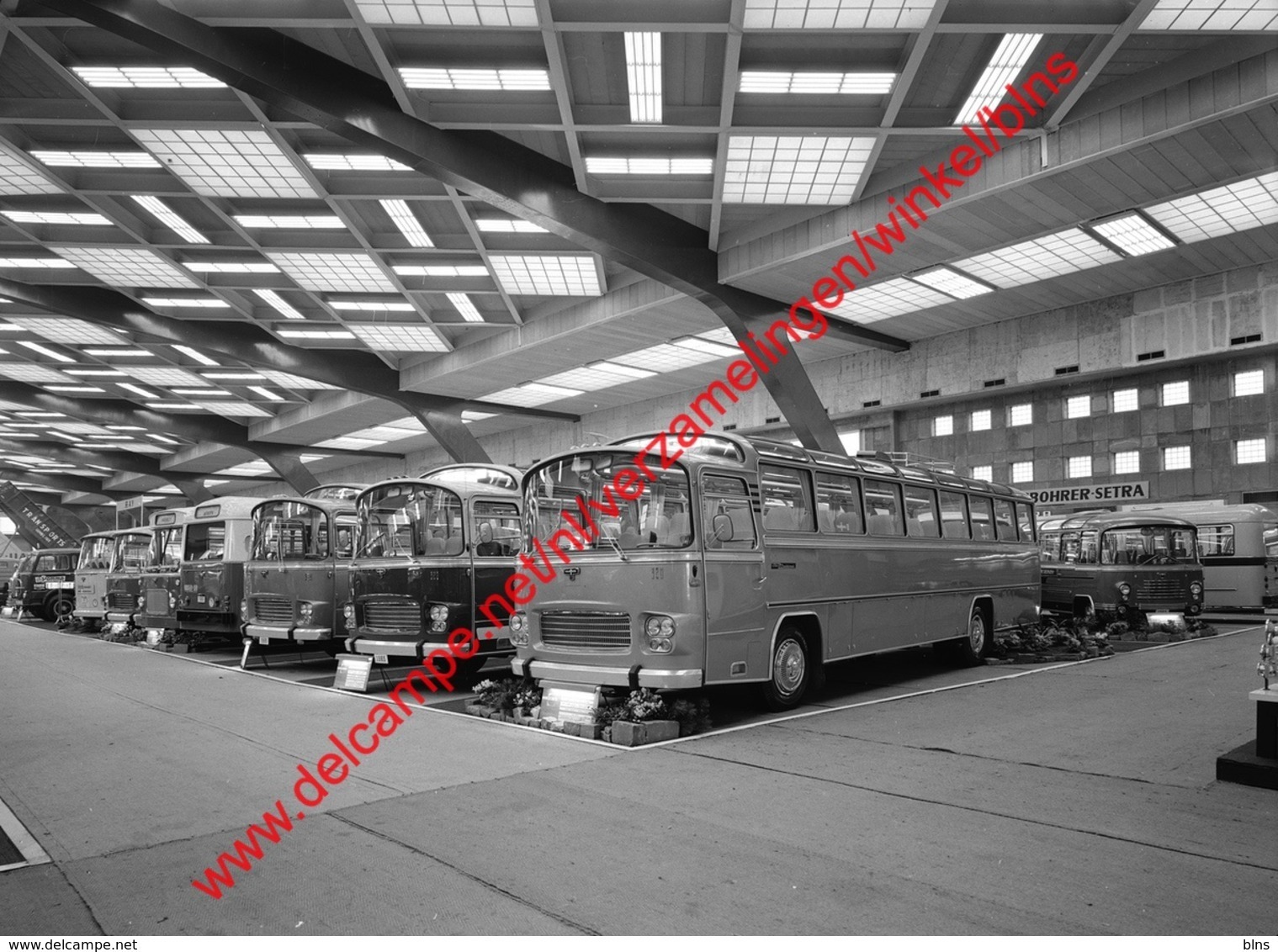 Bussen Van Hool Fiat In Januari 1965 - Photo 15x23cm - Autobus - Automobiles