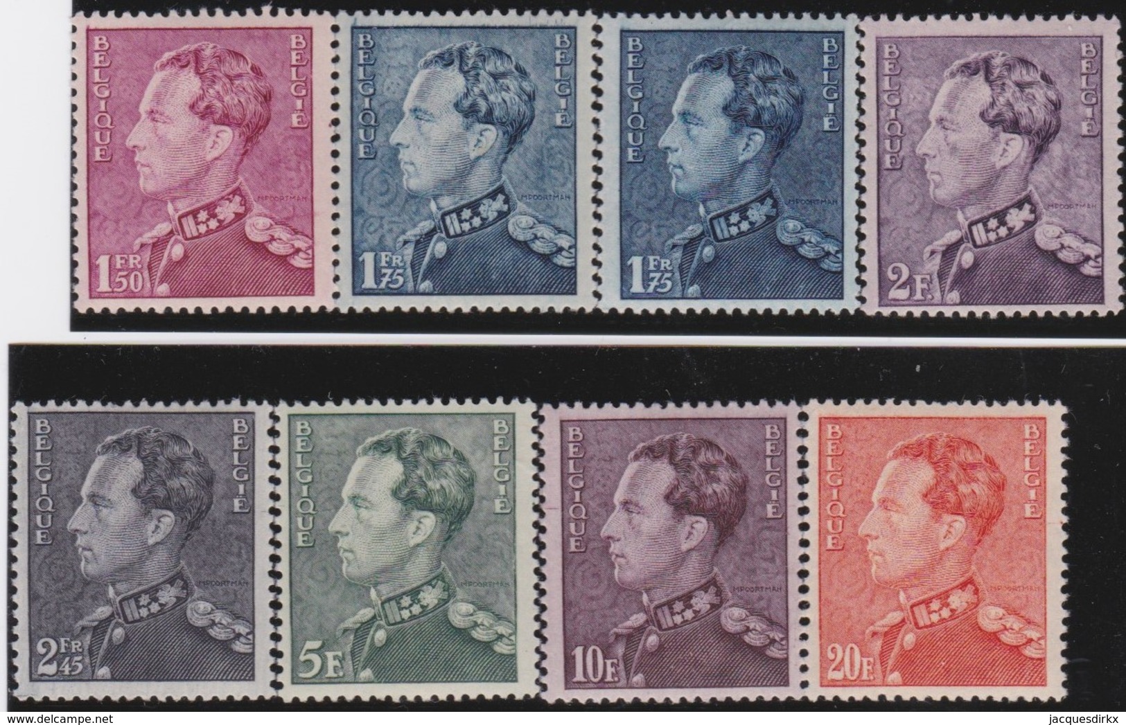 Belgie     .    OBP    .    429/435  (433: *)   .     **      .        Postfris   .   /   .   Neuf  SANS Charniere - Unused Stamps