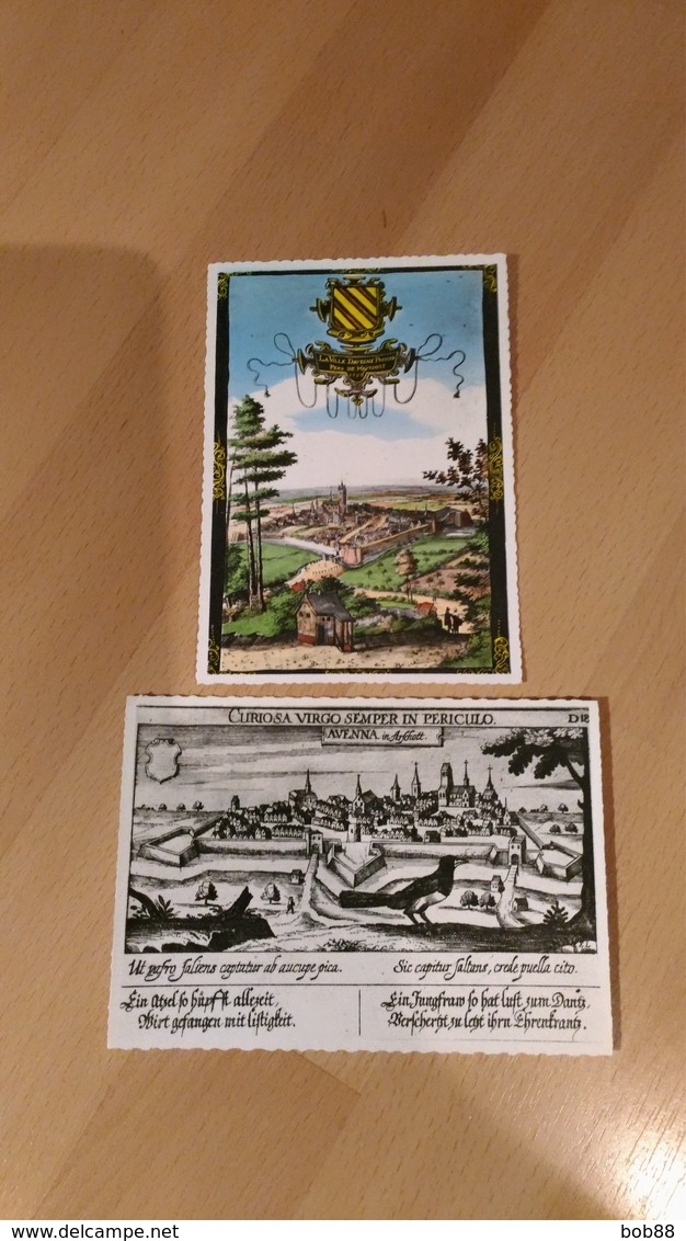 2 CARTES / FLAMME AVESNES SUR HELPE / TRICENTENAIRE TRAITE DES PYRENEES - Andere & Zonder Classificatie