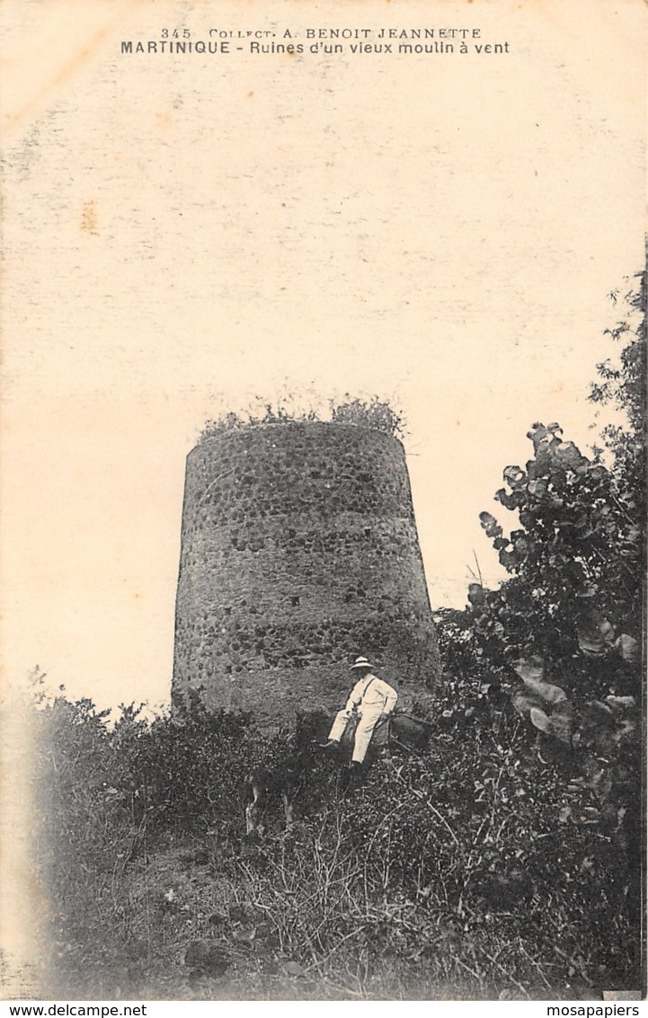 Martinique - Ruines D'un Vieux Moulin à Vent - Autres & Non Classés