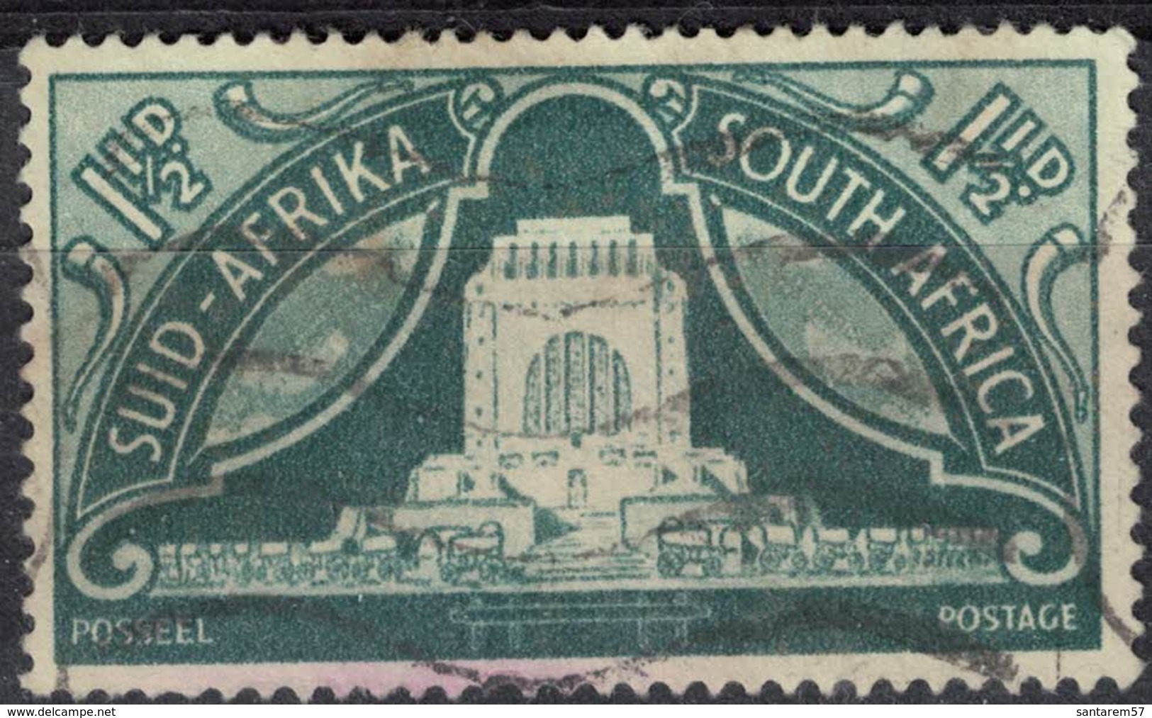 Afrique Du Sud 1949 Oblitéré Used Voortrekker Monument SU - Autres & Non Classés