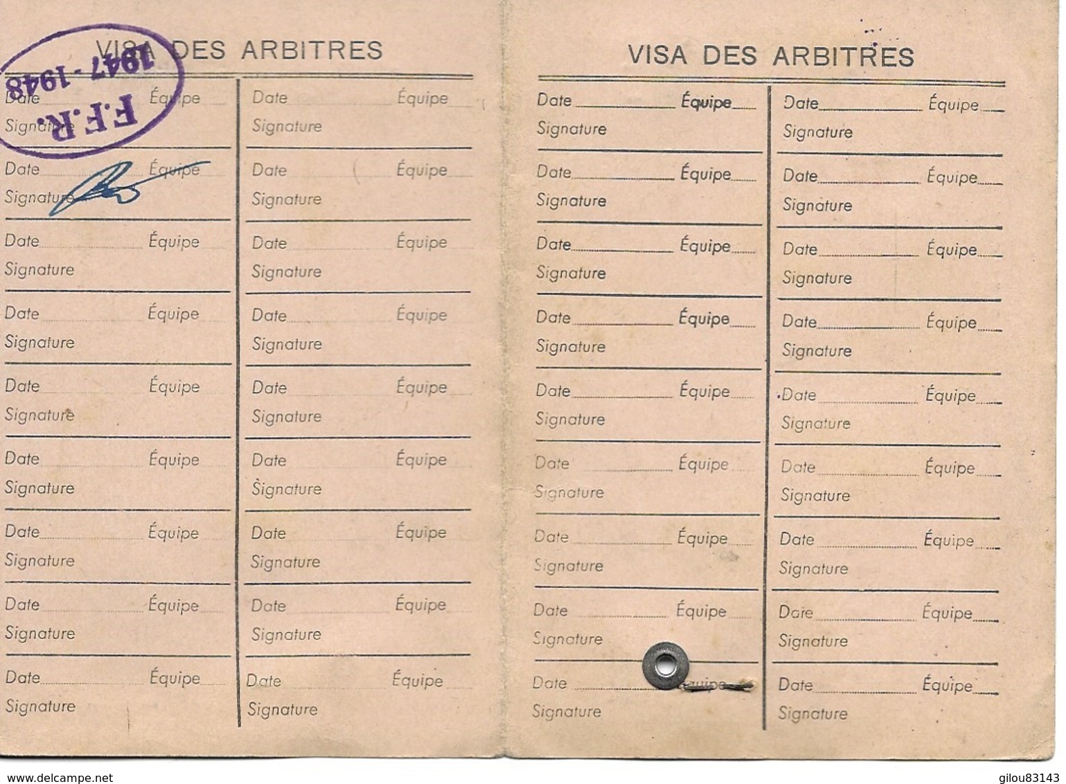 Rugby, Federation Française, Licence De Joueur, Junior, Montpellier Université Club, 1948    (bon Etat) - Rugby