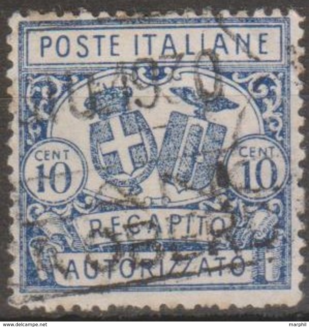 Italia 1928 Recapito Autorizzato 10 Cent. D.14 (o) Vedere Scansione - Other & Unclassified