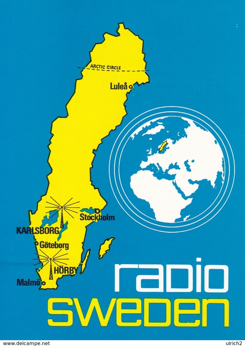 QSL - Radio Sweden - 1979  (46996) - Radio