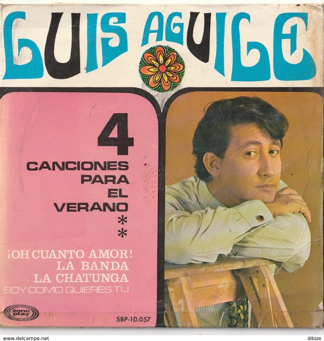 6 Discos Vinilo. 45 T. Luis Aguile. Jo Bouillon. Boney M. Esmeralda Mistral. Udo Jürgens. Calypso. Condición Media. - Other - Spanish Music