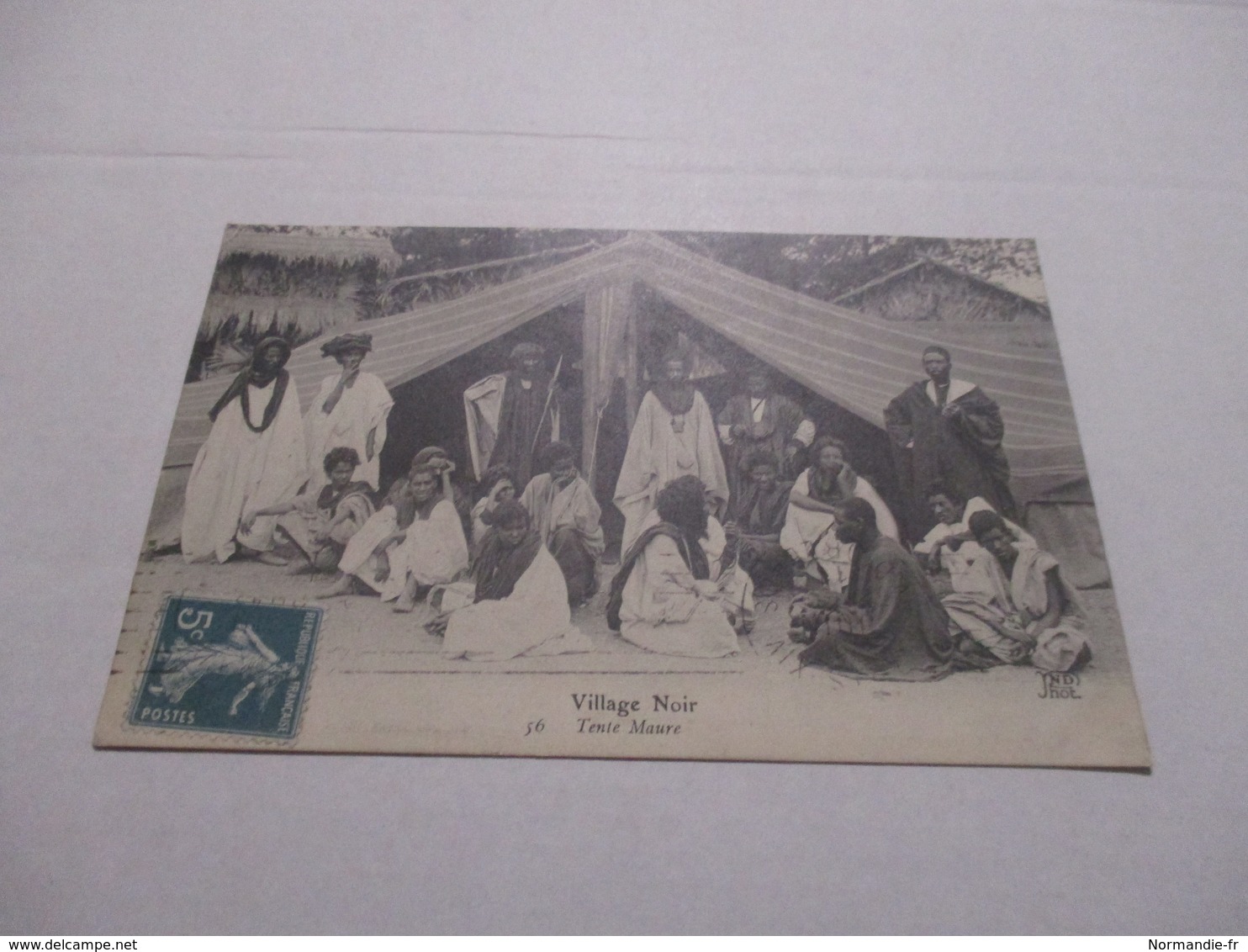 CPA CPSM CP POSTCARD MAURITANIE 1911 - VILLAGE NOIR / TENTE MAURE / ANIMATION - TRÈS BON ETAT - Mauritania