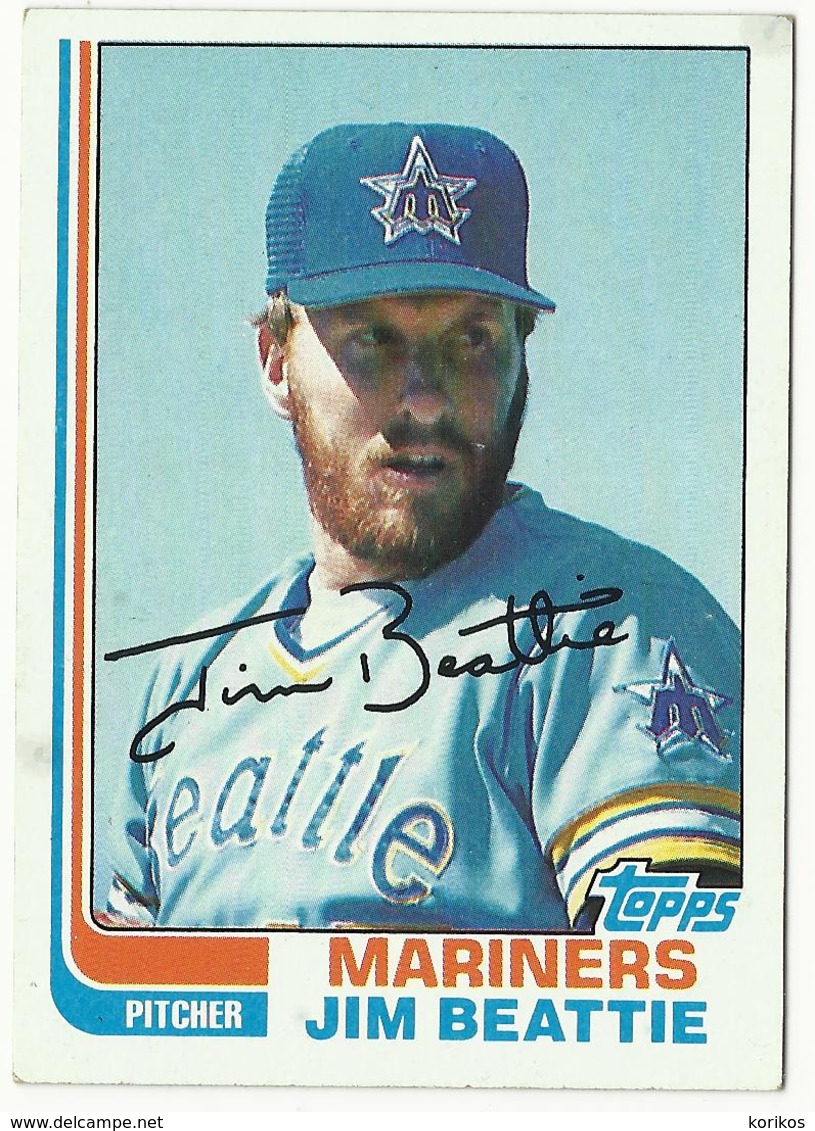 1982 TOPPS BASEBALL CARDS – SEATTLE MARINERS – MLB – MAJOR LEAGUE BASEBALL – LOT OF THREE - Lotes