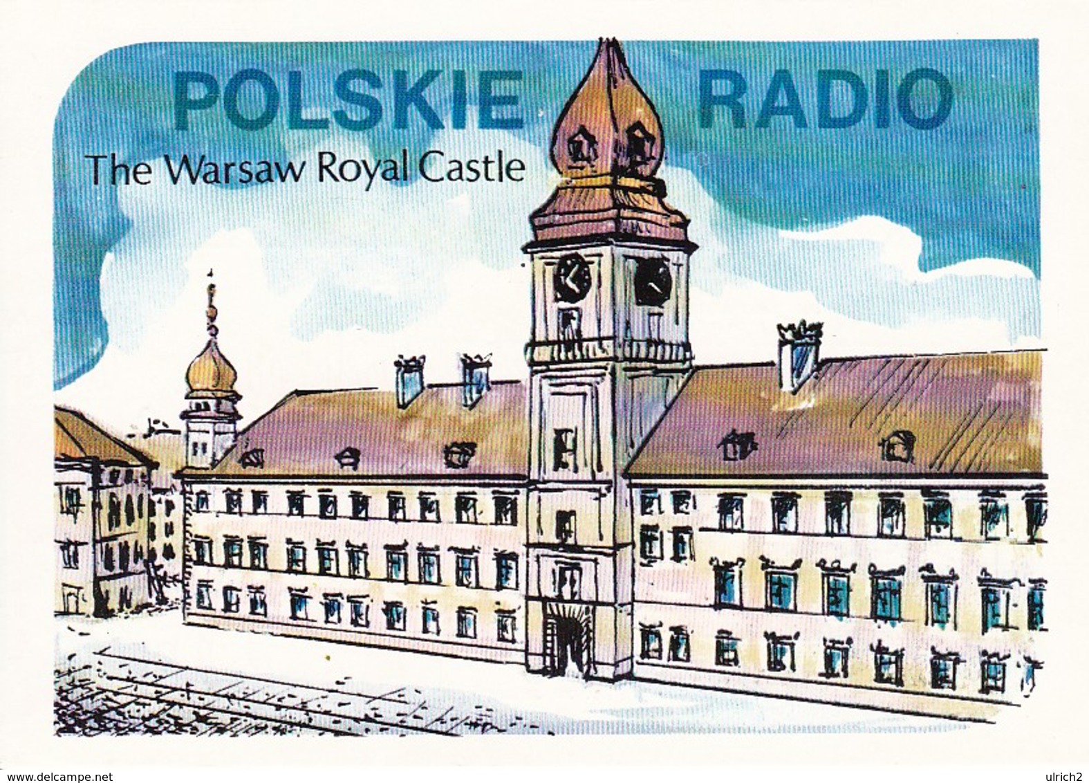 QSL - Polskie Radio - Warsaw Royal Castle - 1979 (47002) - Radio