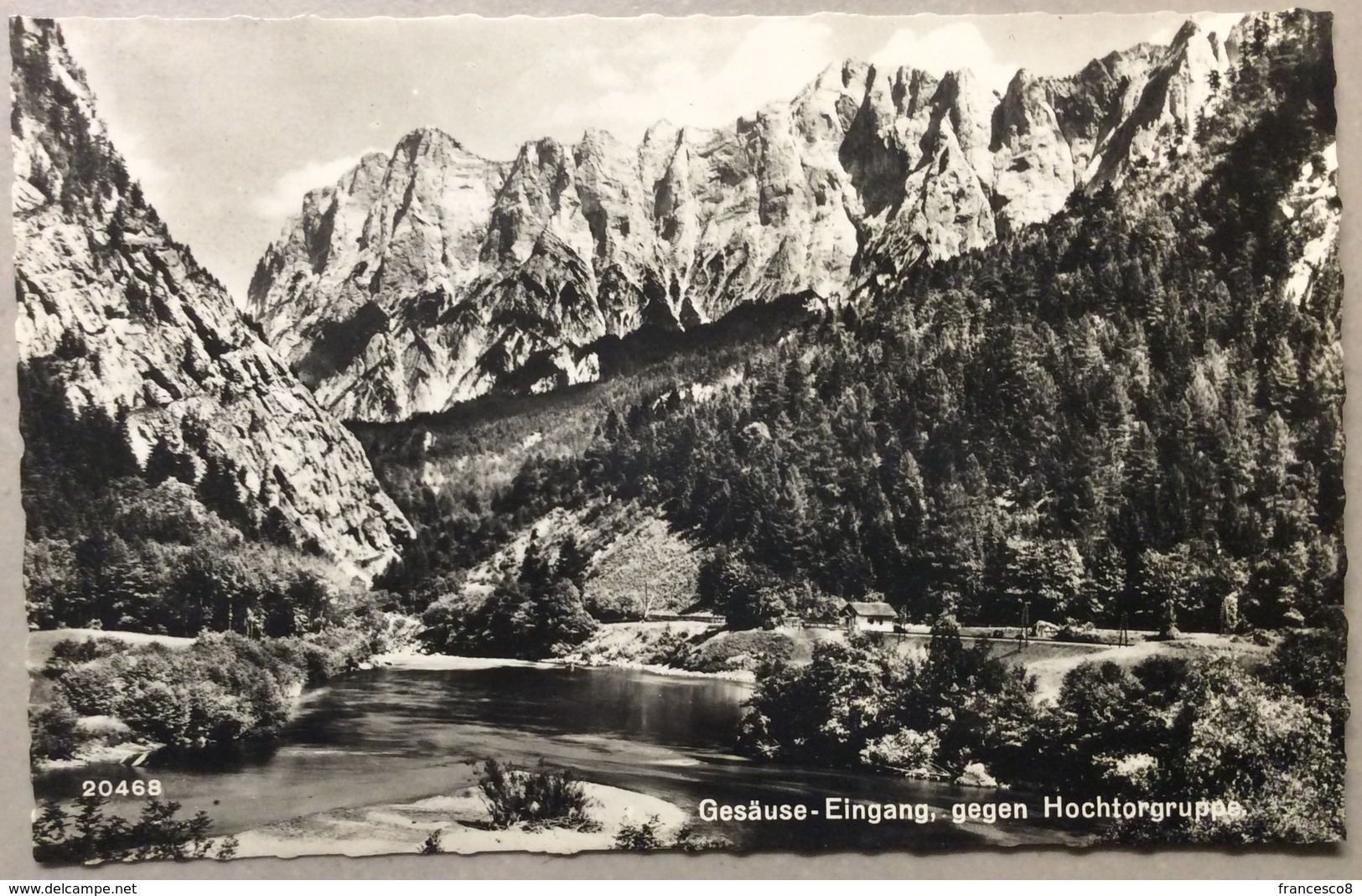 Gesäuse Eingang Gegen Hochtorgruppe - Gesäuse