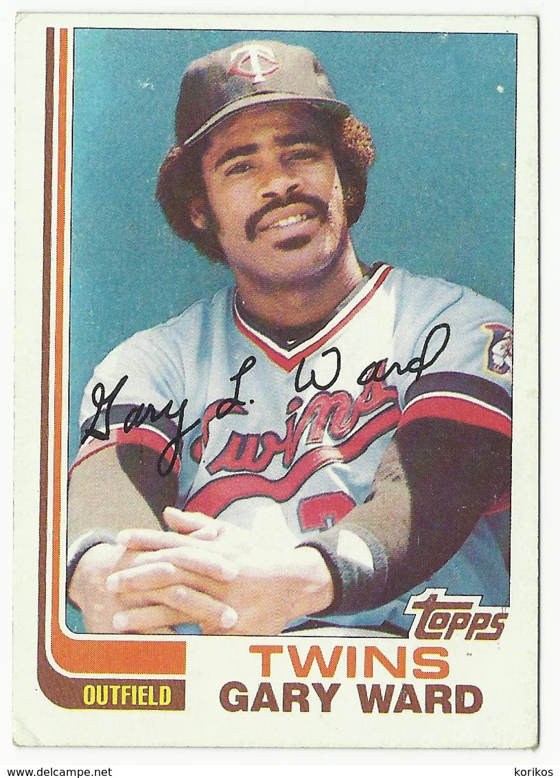 1982 TOPPS BASEBALL CARDS – MINNESOTA TWINS – MLB – MAJOR LEAGUE BASEBALL – LOT OF TEN - Lots