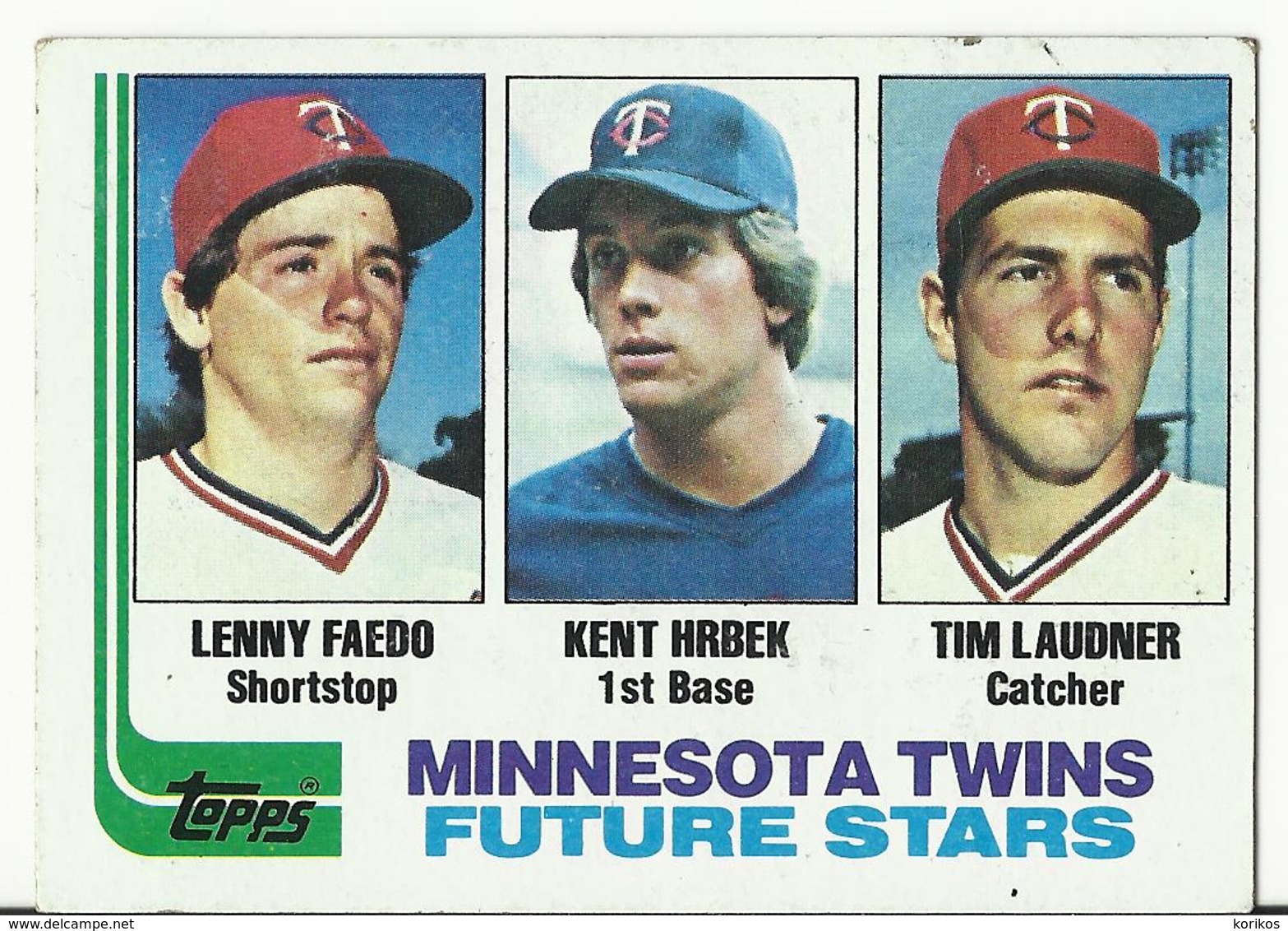 1982 TOPPS BASEBALL CARDS – MINNESOTA TWINS – MLB – MAJOR LEAGUE BASEBALL – LOT OF TEN