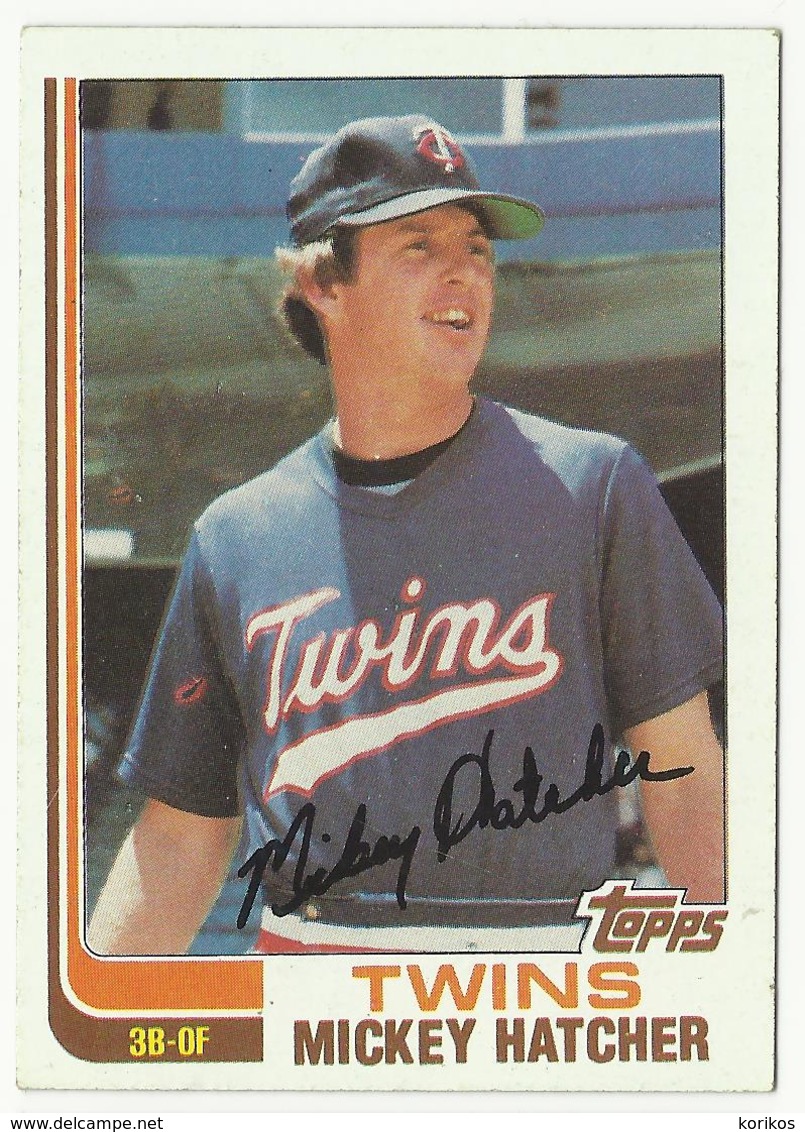 1982 TOPPS BASEBALL CARDS – MINNESOTA TWINS – MLB – MAJOR LEAGUE BASEBALL – LOT OF TEN