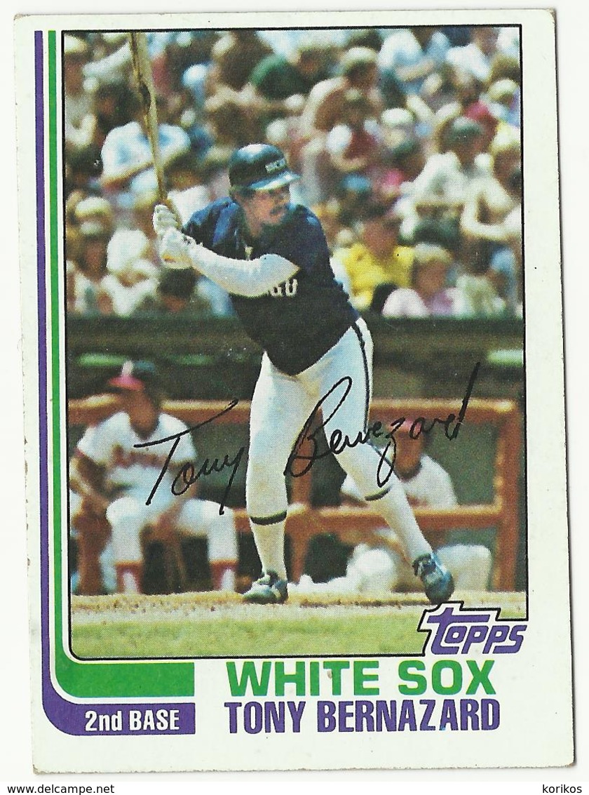 1982 TOPPS BASEBALL CARDS – CHICAGO WHITE SOX – MLB – MAJOR LEAGUE BASEBALL – LOT OF SEVEN