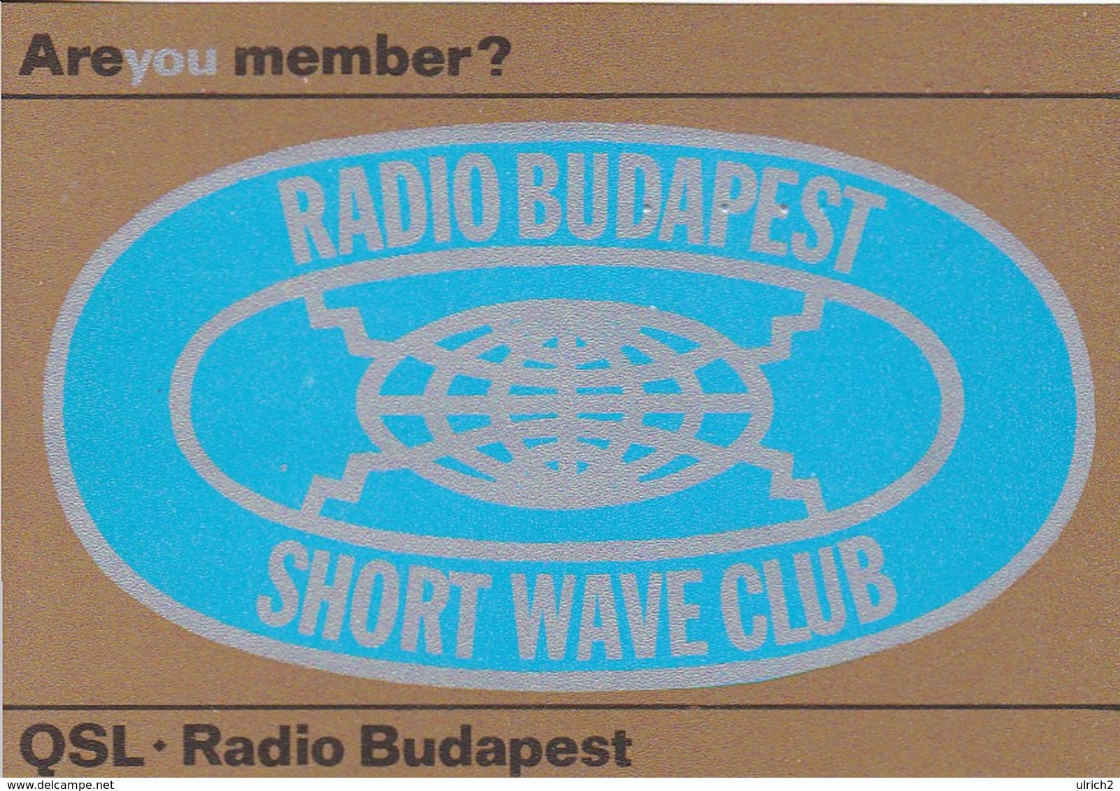 QSL - Radio Budapest - Shortwave Club - 1979 (47010) - Radio