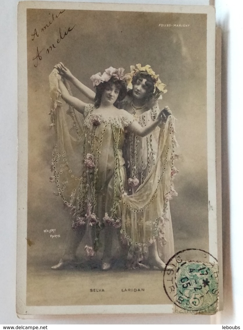 SELVA - LARIGNAN - FOLIES MARIGNY - WALERY - DOS SIMPLE - 1905 - Cabaret