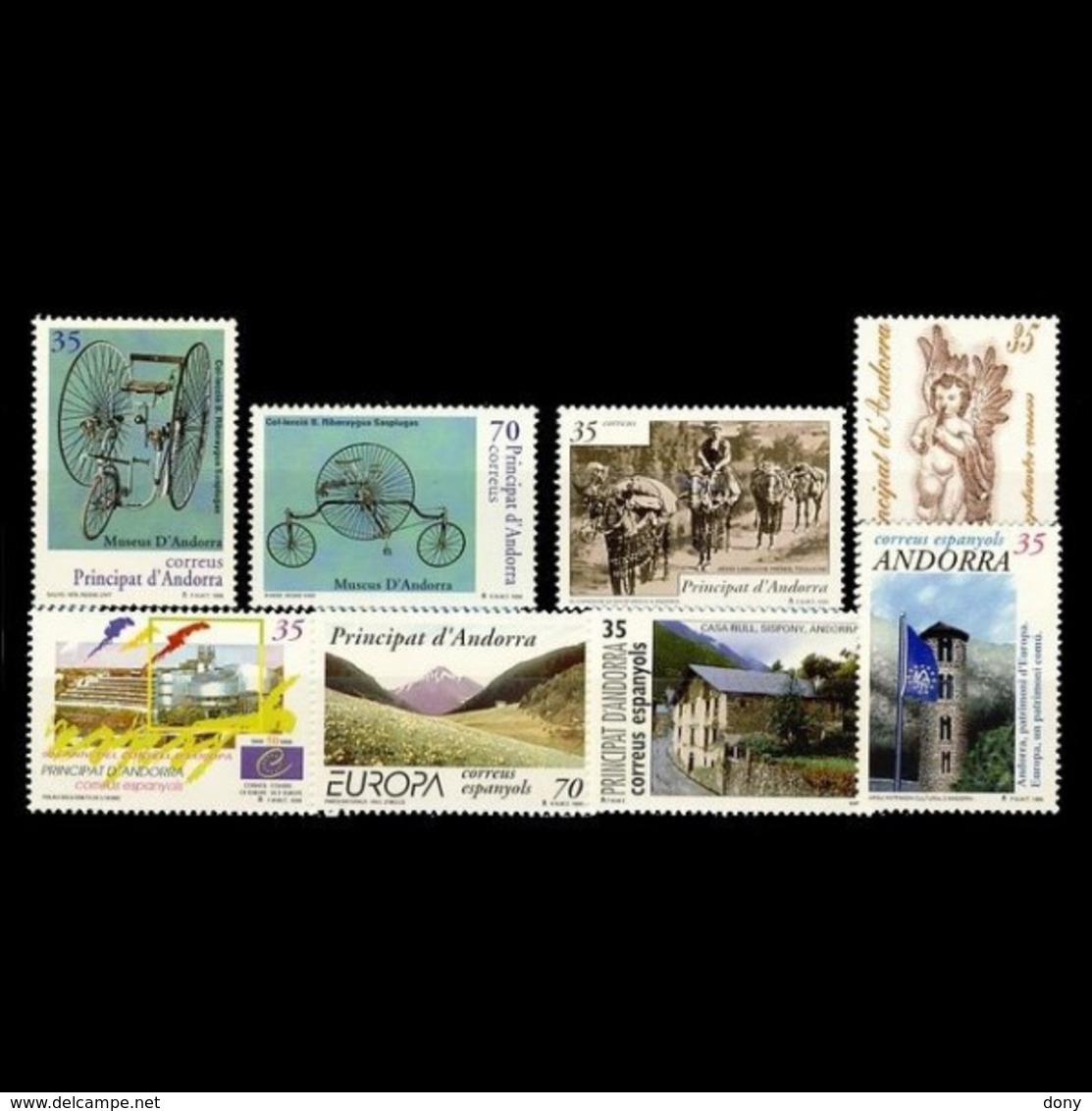 SELLOS ANDORRA ESPAÑOLA AÑO 1999 COMPLETO. NUEVOS SIN FIJASELLOS (MNH) - Nuevos