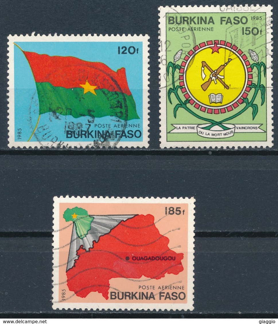 °°° BURKINA FASO - Y&T N°278/80 PA - 1985 °°° - Burkina Faso (1984-...)