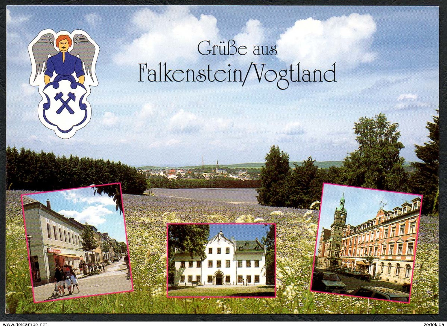 D3382 - TOP Falkenstein - Verlag Bild Und Heimat Reichenbach Qualitätskarte - Falkenstein (Vogtland)